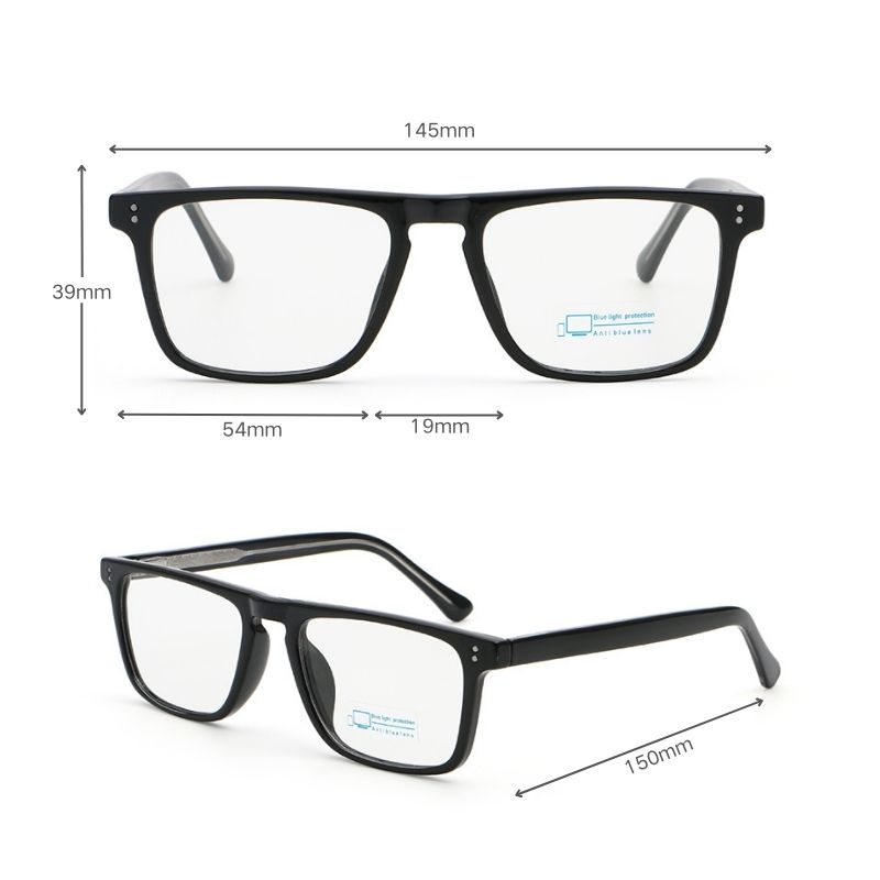 Rectangular business optical frame