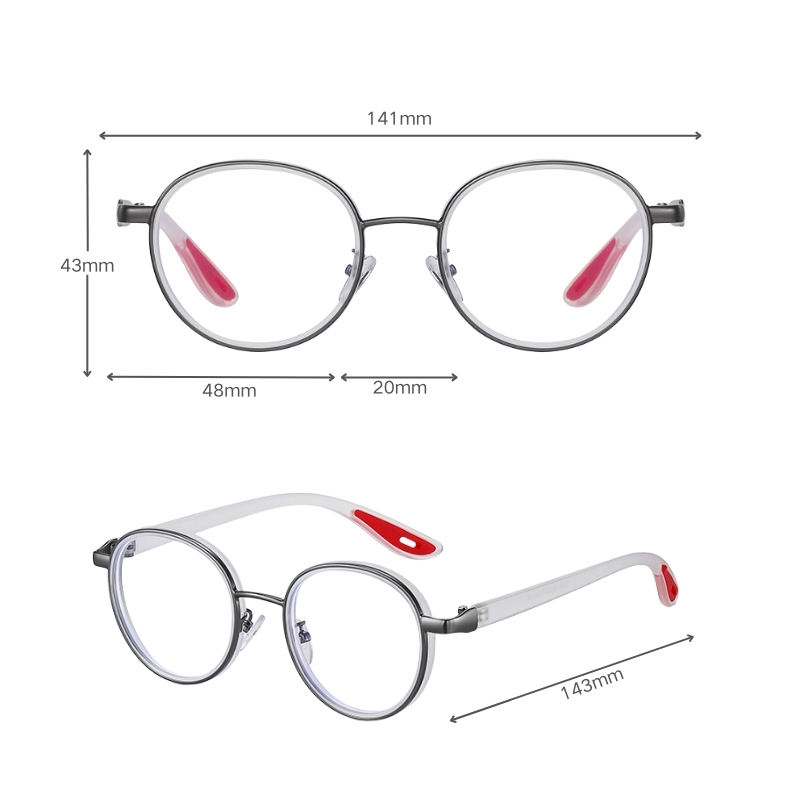 round clip on glasses