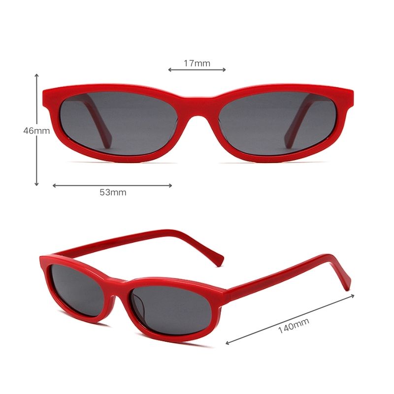 women red sunglasses 