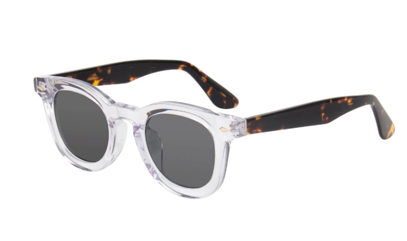 Okulary przeciwsłoneczne unisex okrągłe acetat