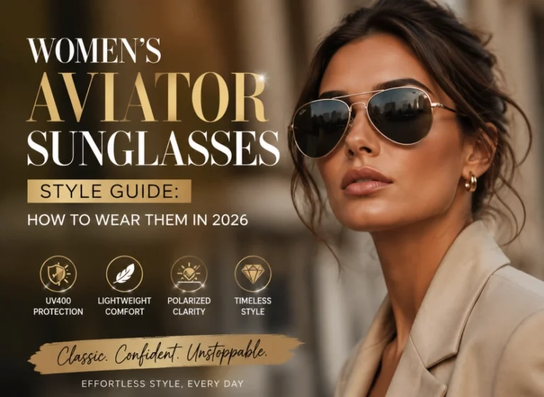 Women’s Aviator Sunglasses Style Guide How to Wear Them in 2026